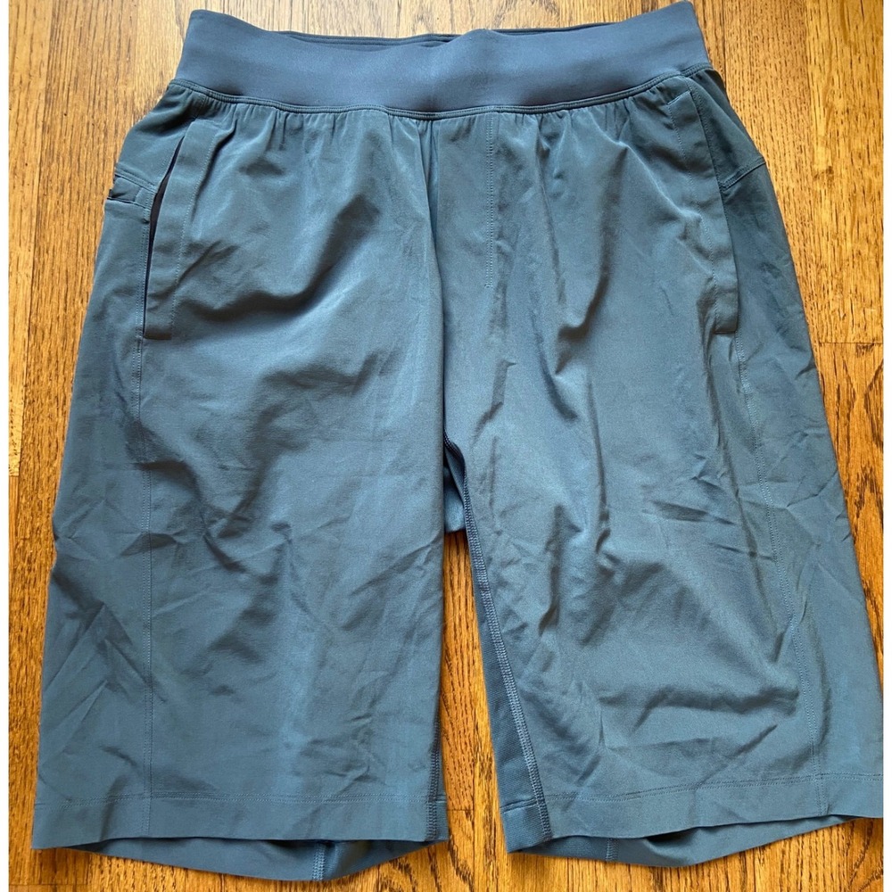 Lululemon‎ T.H.E. Short Men Small Blue 11" Athletic Gym Training Running